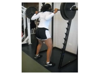 Tina 205 lbs squat