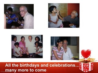 All the birthdays and celebrations…many more to come 