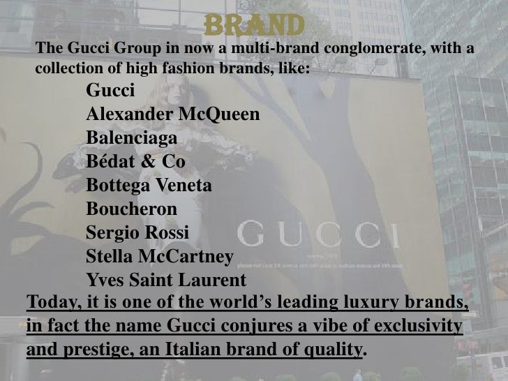 GUCCI Brand Analysis