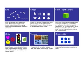 Elements of Visual Design | PPT