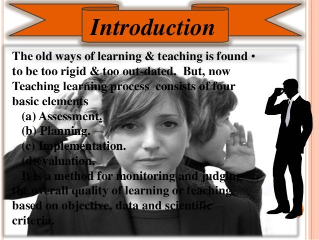introduction in teaching learning in