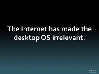 The Death of PC - Full Report from Business Insider