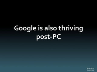 The Death of PC - Full Report from Business Insider
