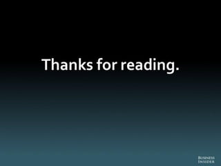 The Death of PC - Full Report from Business Insider