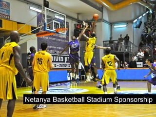 Netanya Basketball Stadium Sponsorship
 