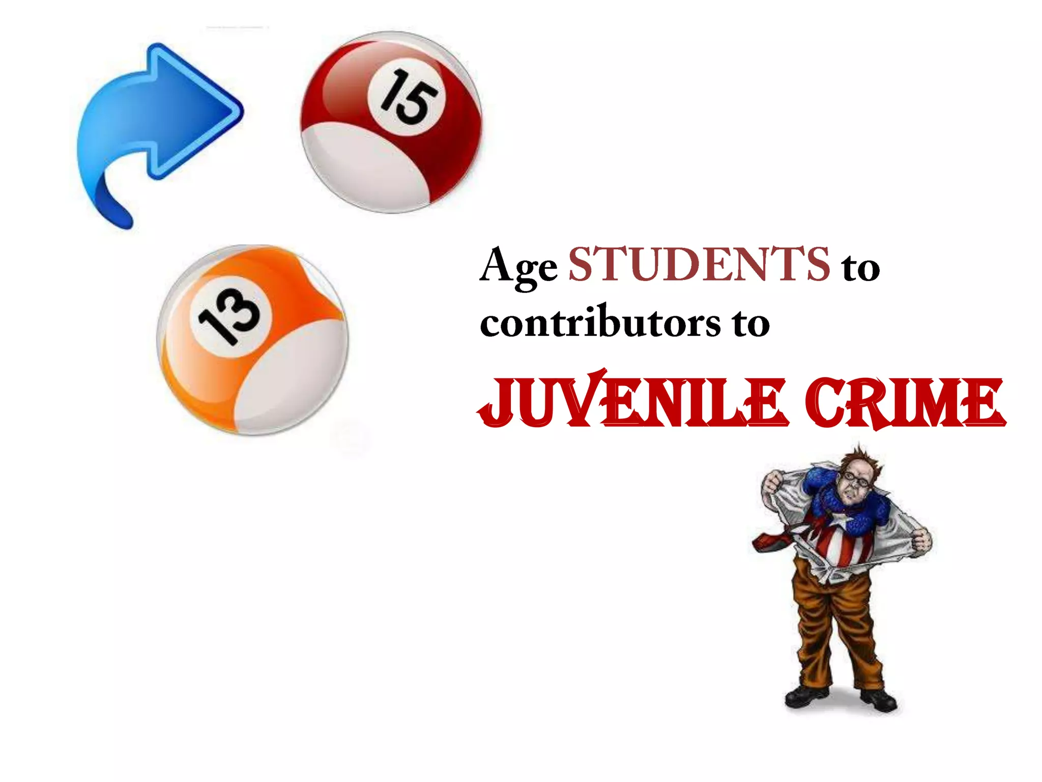 JUVENILE CRIME
 