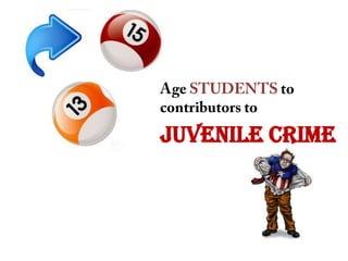 JUVENILE CRIME
 