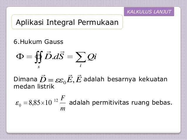 Integral Permukaan