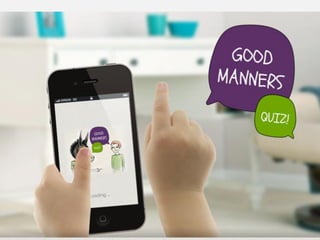 iPhone app - Good manners quiz