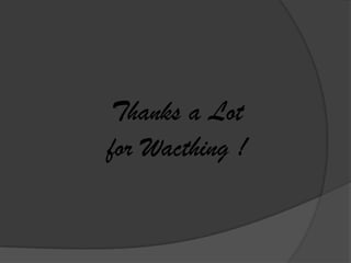 Thanks a Lot
for Wacthing !
 