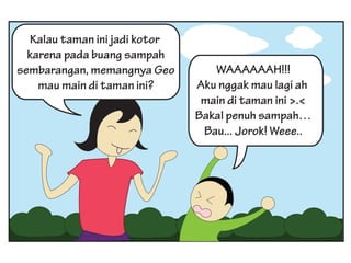 Serial Komik Geo #1: SAMPAH