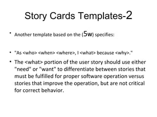 Story Cards | PPT