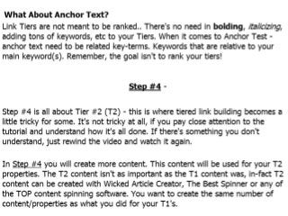 Advanced Tiered Link Building Tutorial Presentation