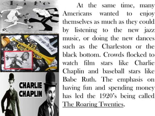 The Roaring 20’s | PPT