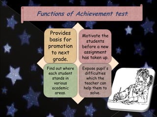 achievement test | PPTX