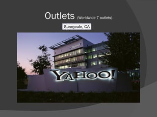 Outlets (Worldwide 7 outlets)
Sunnyvale, CA
 