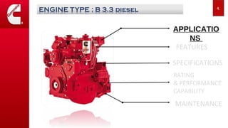 FEATURES
SPECIFICATIONS
RATING
& PERFORMANCE
CAPABILITY
MAINTENANCE
APPLICATIO
NS
4.
 