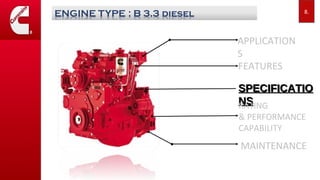 FEATURES
SPECIFICATIOSPECIFICATIO
NSNSRATING
& PERFORMANCE
CAPABILITY
MAINTENANCE
APPLICATION
S
8.
 