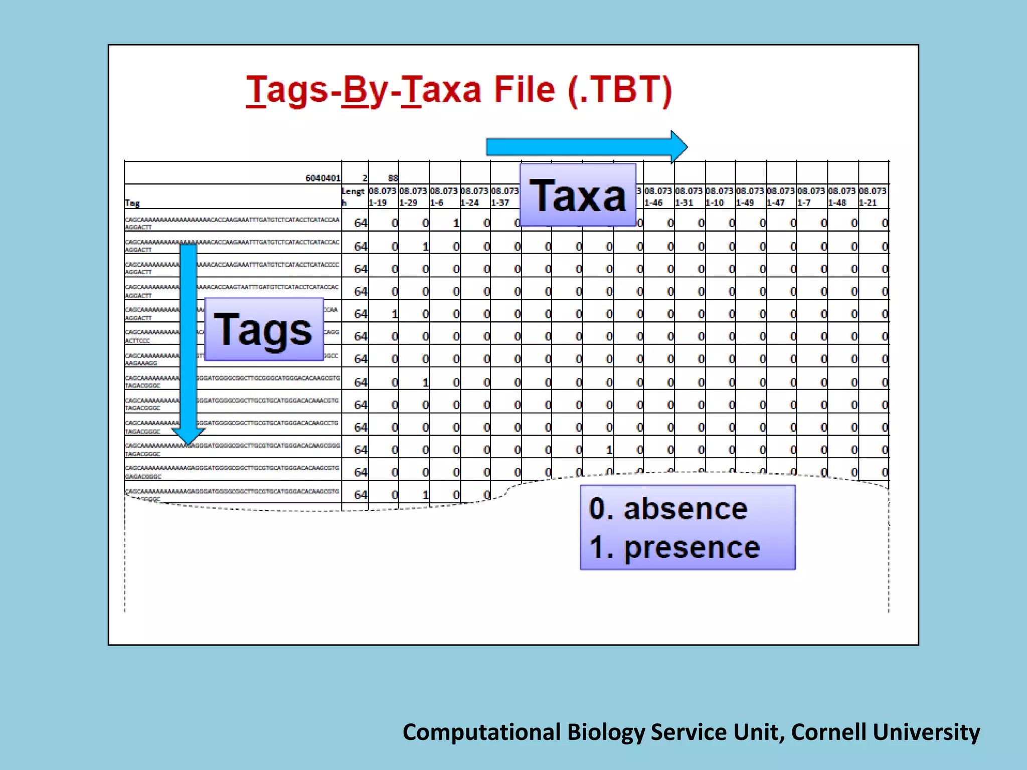 Computational Biology Service Unit, Cornell University
 