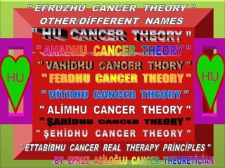 EFRUZHU  CANCER  THEORY  OTHER/DİFFERENT  NAMES