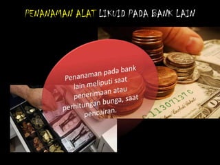 PENANAMAN ALAT LIKUID PADA BANK LAIN
 