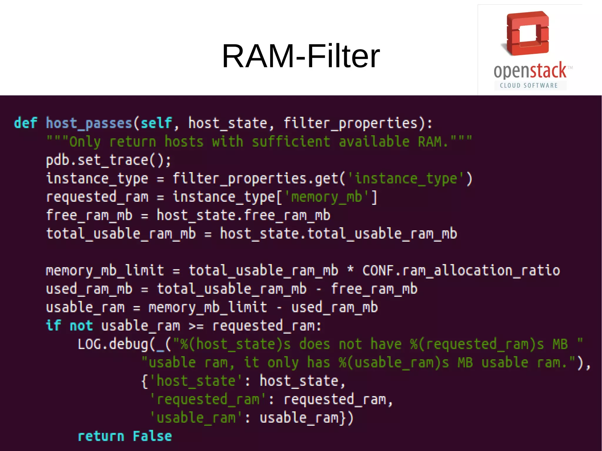 RAM-Filter
 