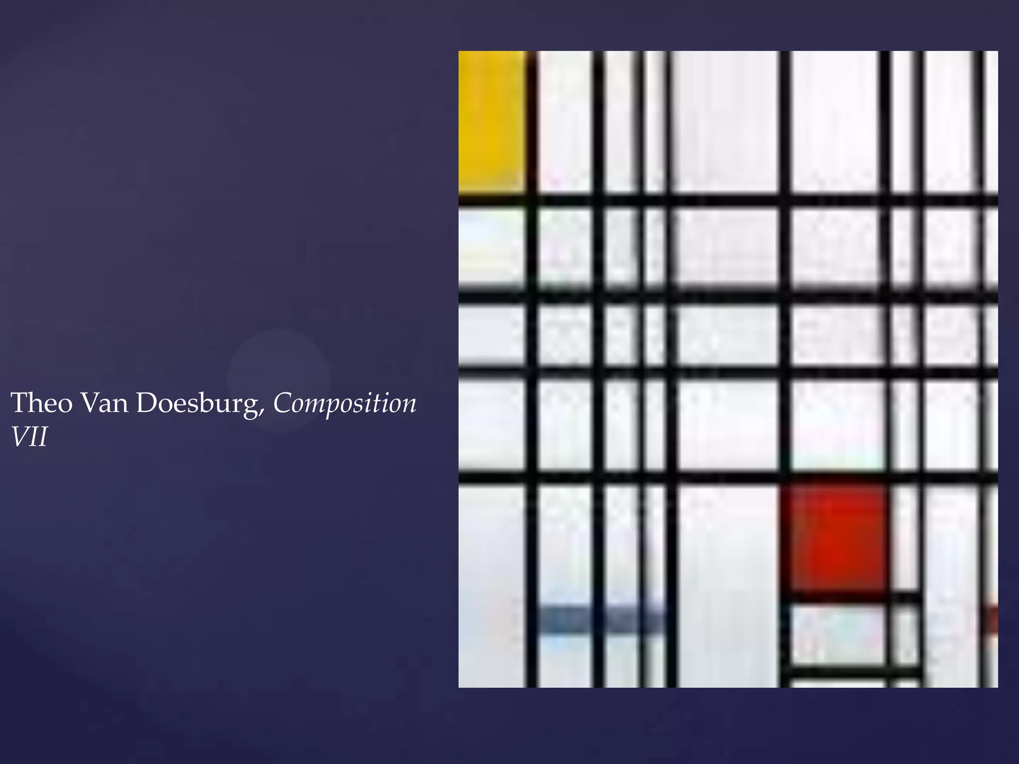 Theo Van Doesburg, Composition
VII
 