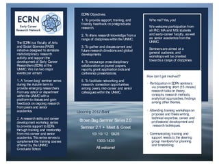 ECRN: An Event History | PPT