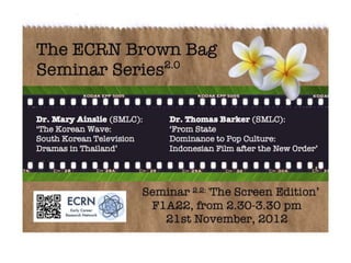 ECRN: An Event History | PPT