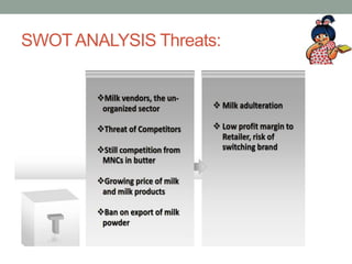 SWOTANALYSIS Threats:
 