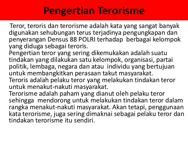 Musni Umar Solusi Mengakhiri Terorisme Di Indonesia Musni Umar Solusi Mengakhiri Terorisme Di Indonesia