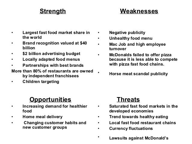 mcdonalds case study
