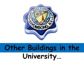 Other Buildings in the
University…

 