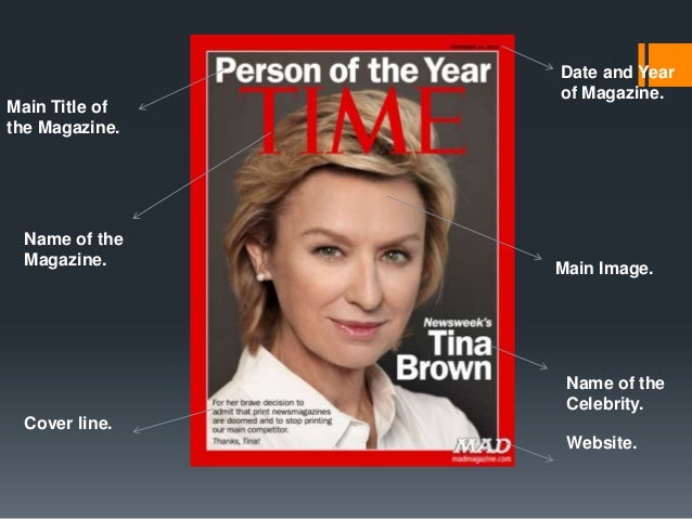 magazine title