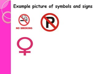 Difinetion Sign Symbol and Sign | PPTX