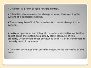 p i d controller | PPTX