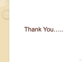 Thank You…..

20

 