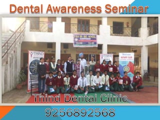 Rotary club ldh greater dental seminar at PSN school Ramnagar 