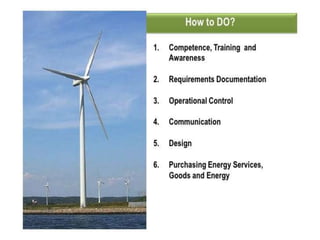 energy management and conservation