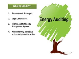 energy management and conservation