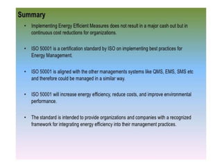 energy management and conservation
