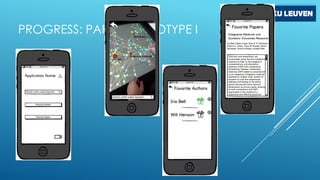 PROGRESS: PAPER PROTOTYPE I

 