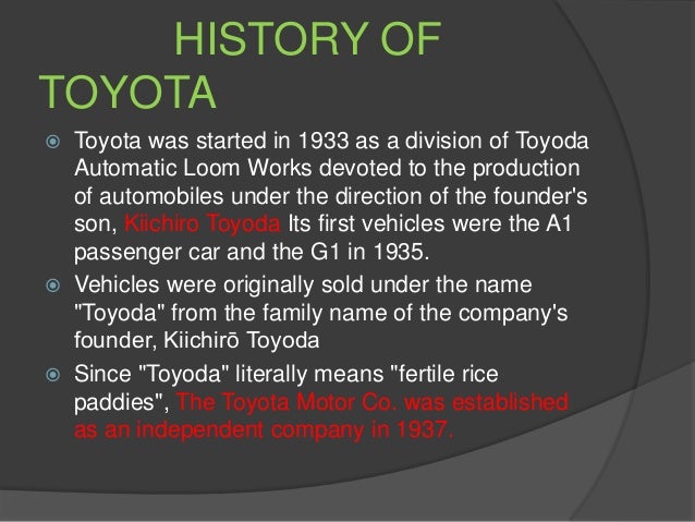 toyota swot analysis