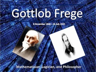 Mathematician, Logician, and Philosopher

 