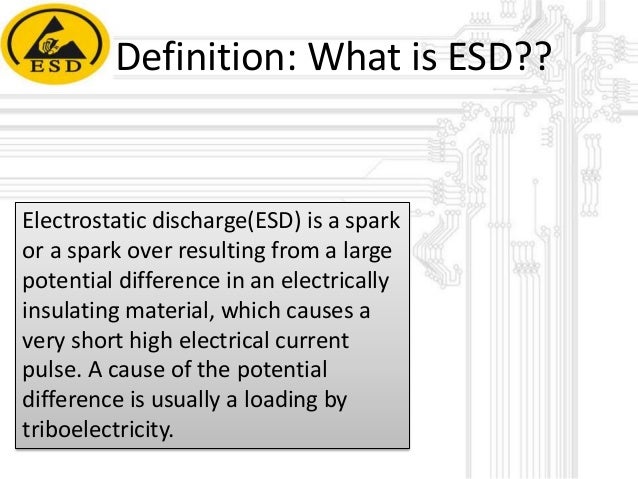 Understanding Esd Definition Of Esd _ EOS/ESD Fundamentals Part 6 – MSQVWU