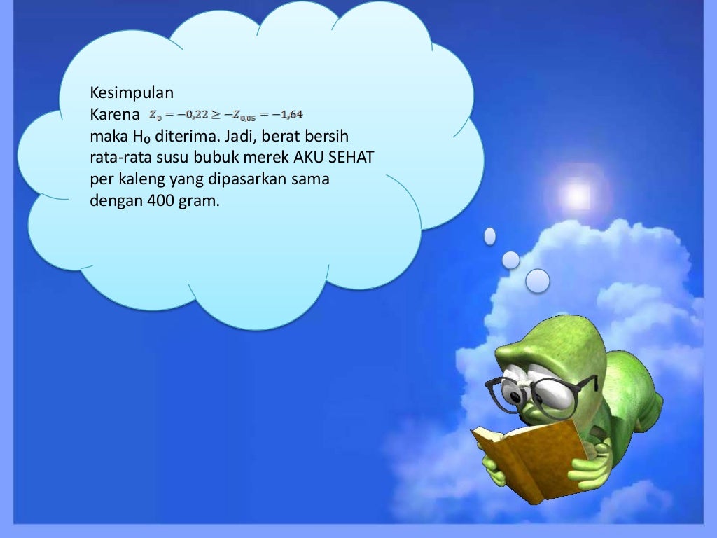 UJI Z dan UJI T UJI Z dan UJI T