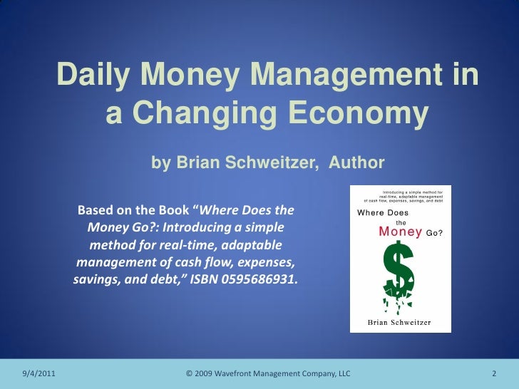 Daily Money Management In A Changing Economy - daily money management in a changing economy