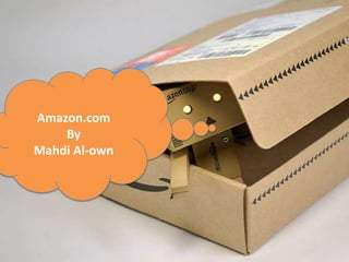 Amazon.com
    By
Mahdi Al-own
 