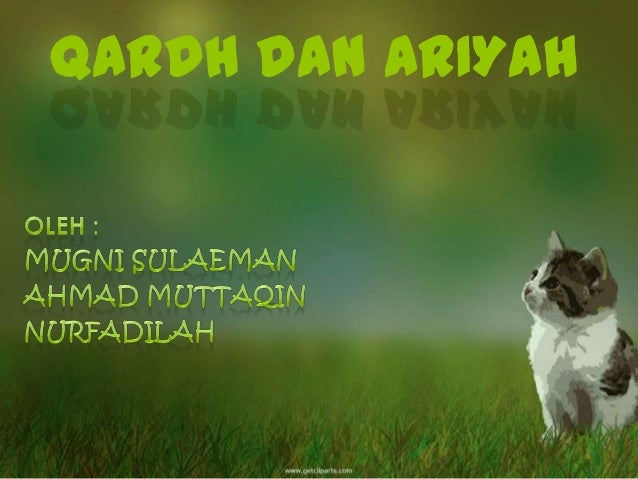 Qardh Dan Ariyah