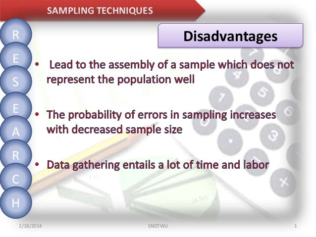 systematic random sampling advantages and disadvantages pdf